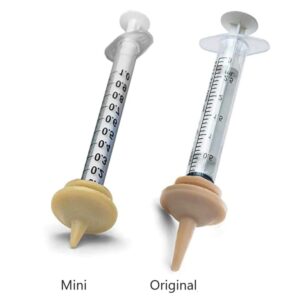 the miracle nipple mini and original 2 smoczki i 2 strzykawki miracle oring 1 ml i 3 ml